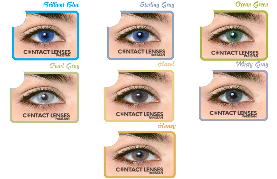 Hydro Colored Contact Lenses Price In Pakistan | Free Travel Kit | LENSES